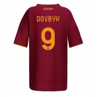 Stroje piłkarskie AS Roma Artem Dovbyk #9 Koszulka Podstawowej dla damskie 2025-26 Krótki Rękaw